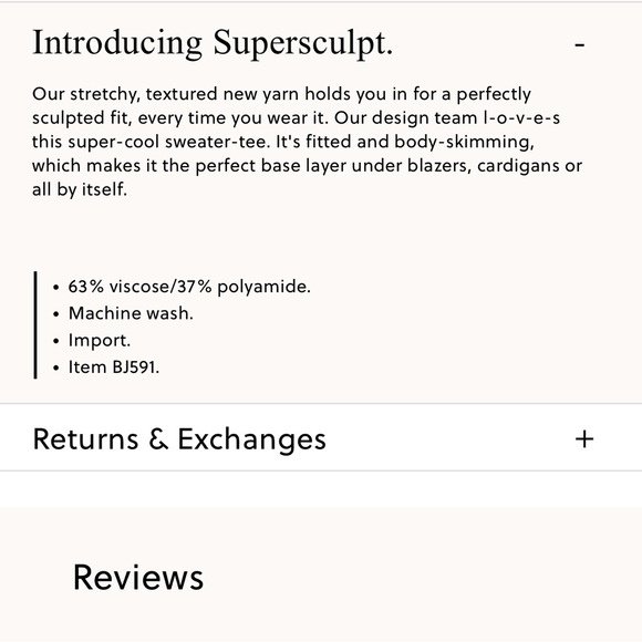 J.Crew Supersculpt Ribbed Sweater T-Shirt Midnight Burgundy Womens Size small - Picture 2 of 9